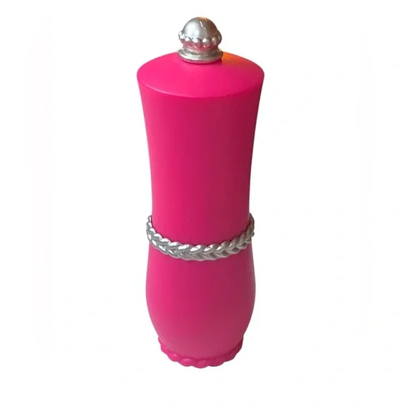 Hot Pink Sewing Needle Lipstick Pin Cushion Retractable NEW - Picture 5 of 5